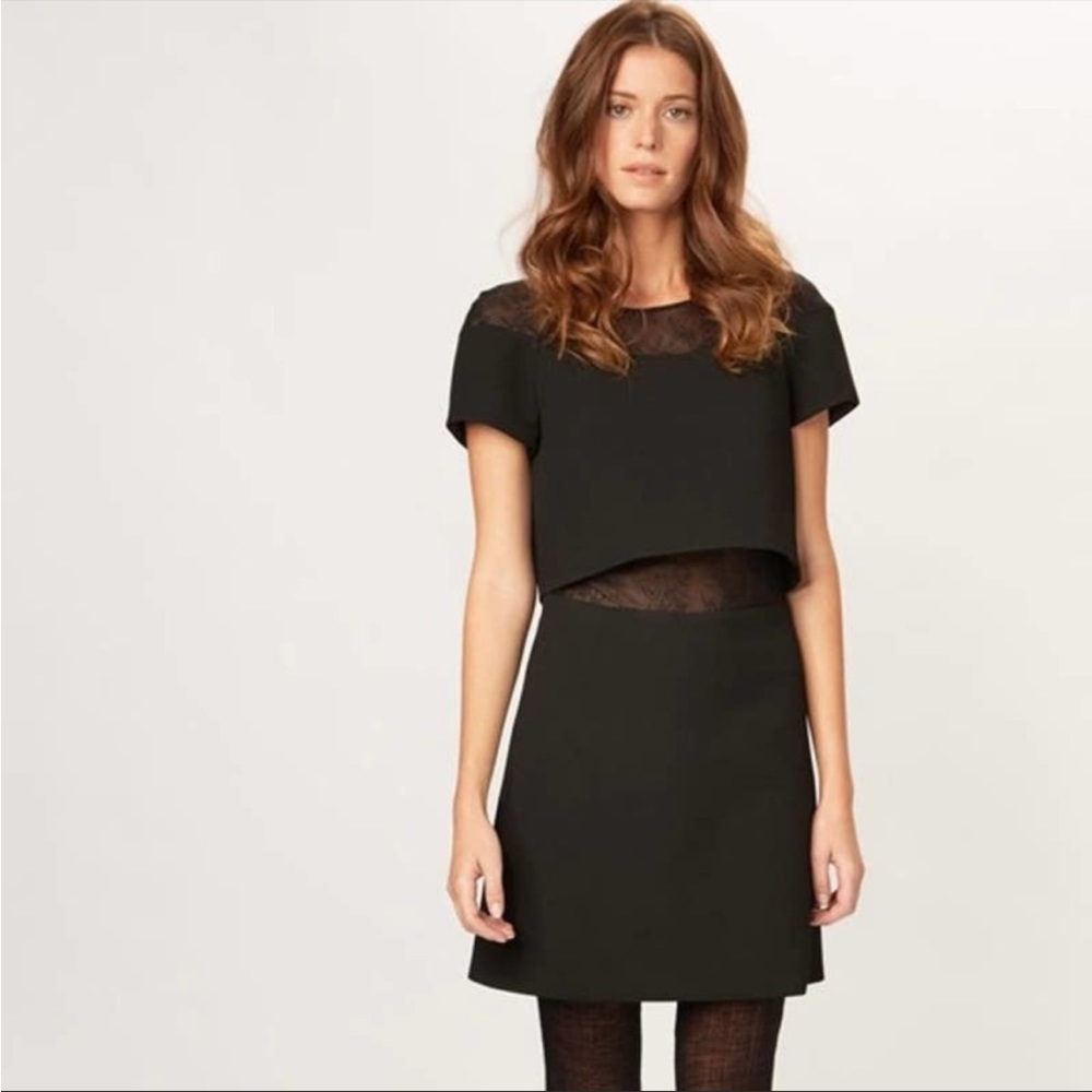 Maje Black Dress